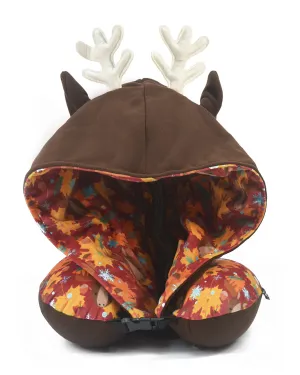 <A 000a51>"Moose & Maple" Memory Foam Travel Hoodie Pillow