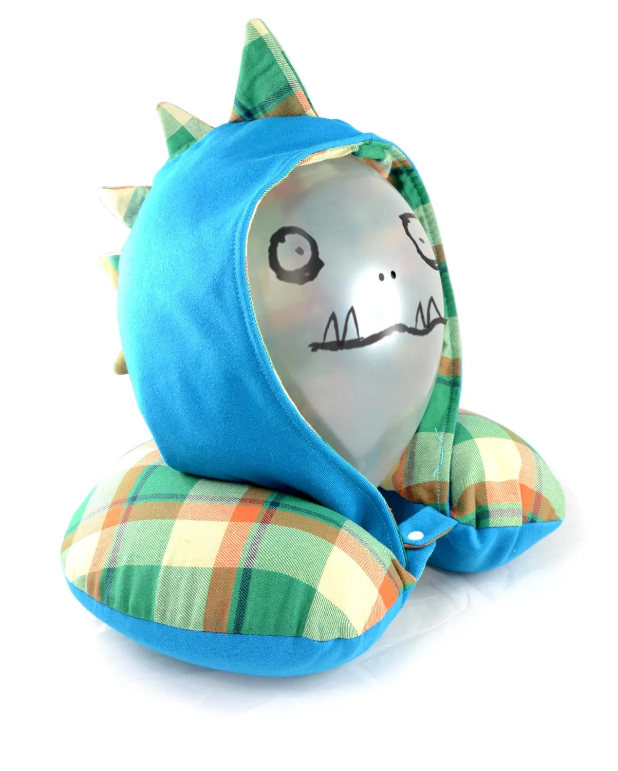 <ap1> Special Edition "Dino"  Memory Foam Travel Hoodie Pillow by Alfalfa