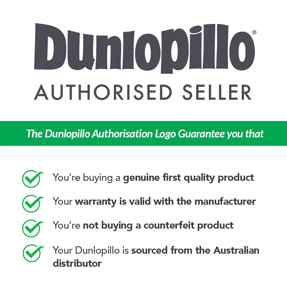 Luxurious Latex High Profile & Medium Feel Pillow by Dunlopillo
