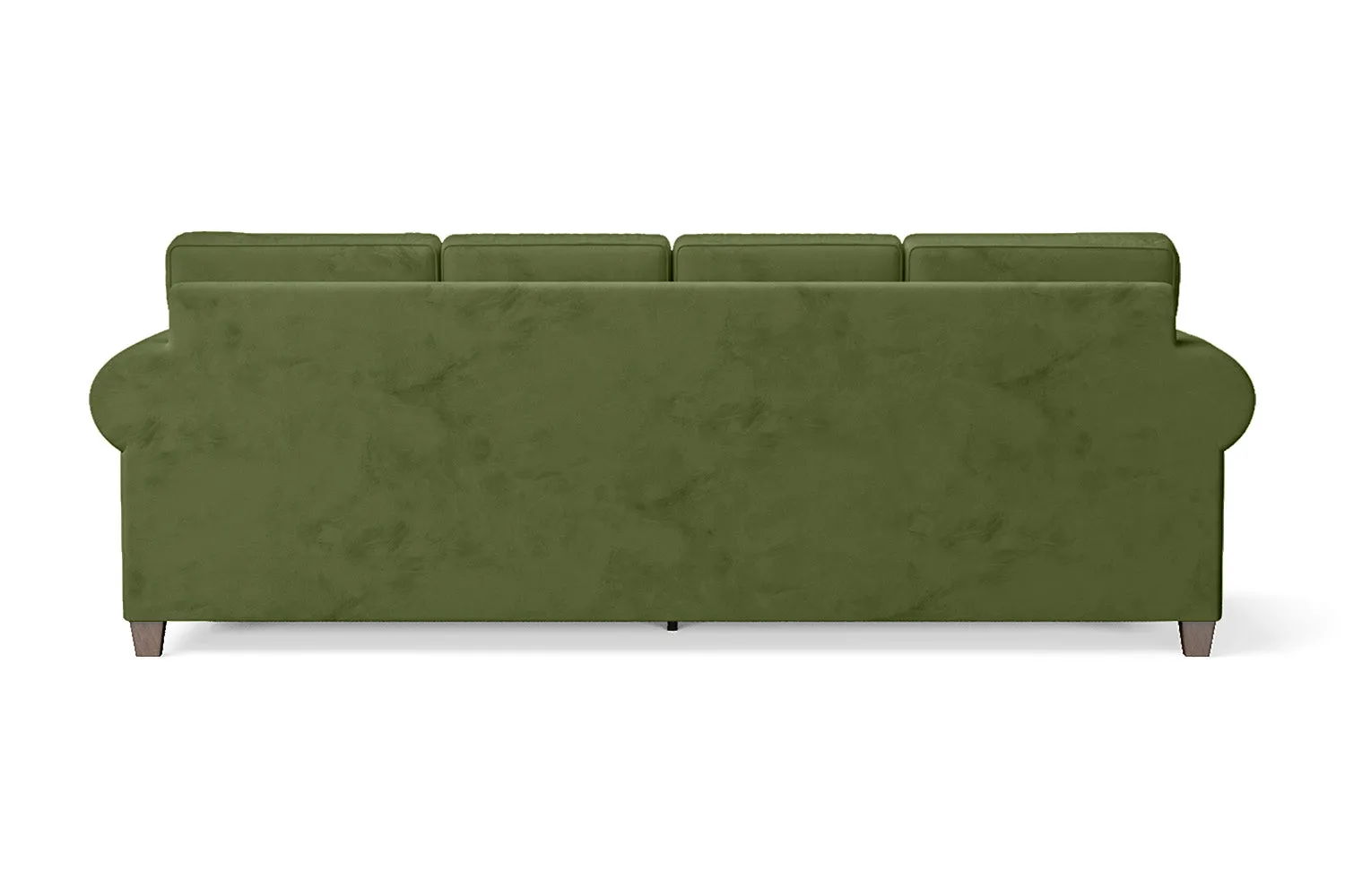 Marano 4 Seater Sofa Lime Velvet