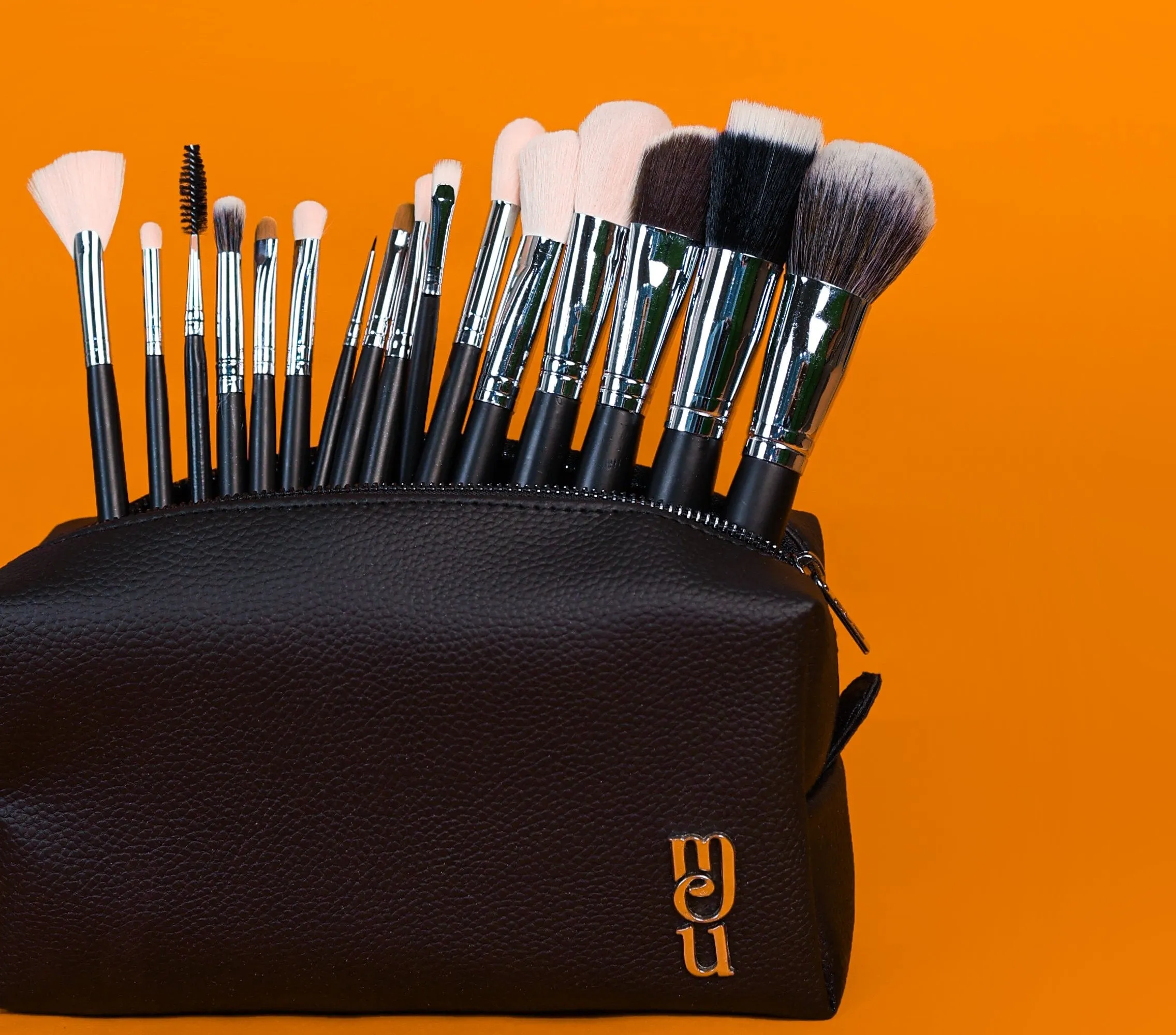 MEU Makeup Pouch - Large Capacity Spacious Cosmetic Organizer for Beauty Products