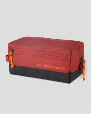 Mono Toiletry Kit Bag - Redwood