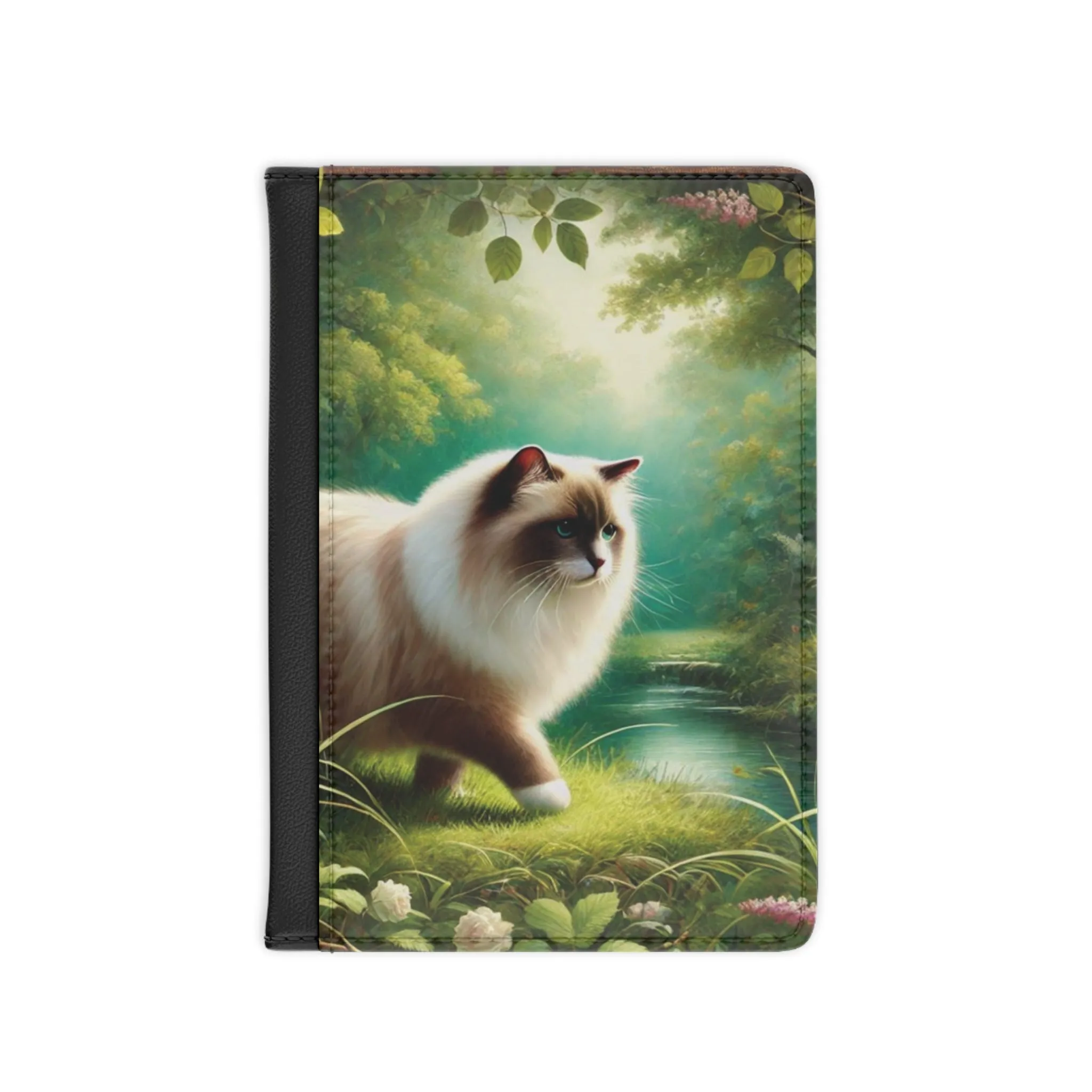 Nature Walk - Cat Lover Ragdoll - Passport Cover