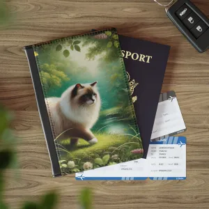 Nature Walk - Cat Lover Ragdoll - Passport Cover
