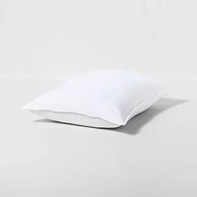 New - King Down Firm Bed Pillow White - Casaluna