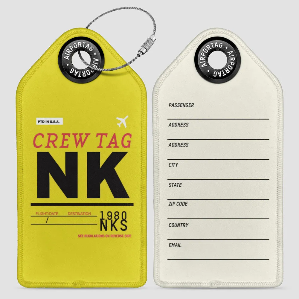 NK - Luggage Tag