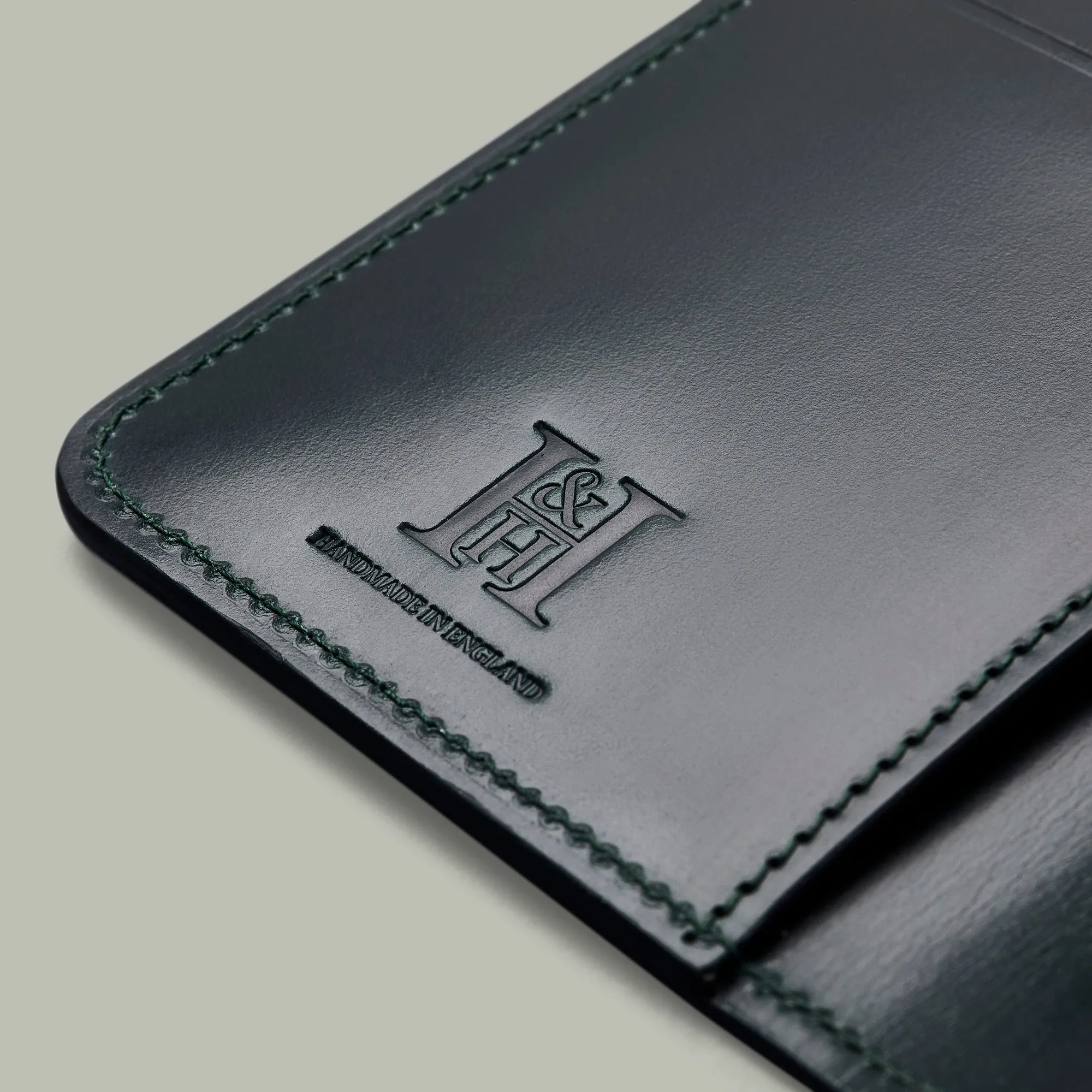 Noble Leather Passport Cover - H&H Green