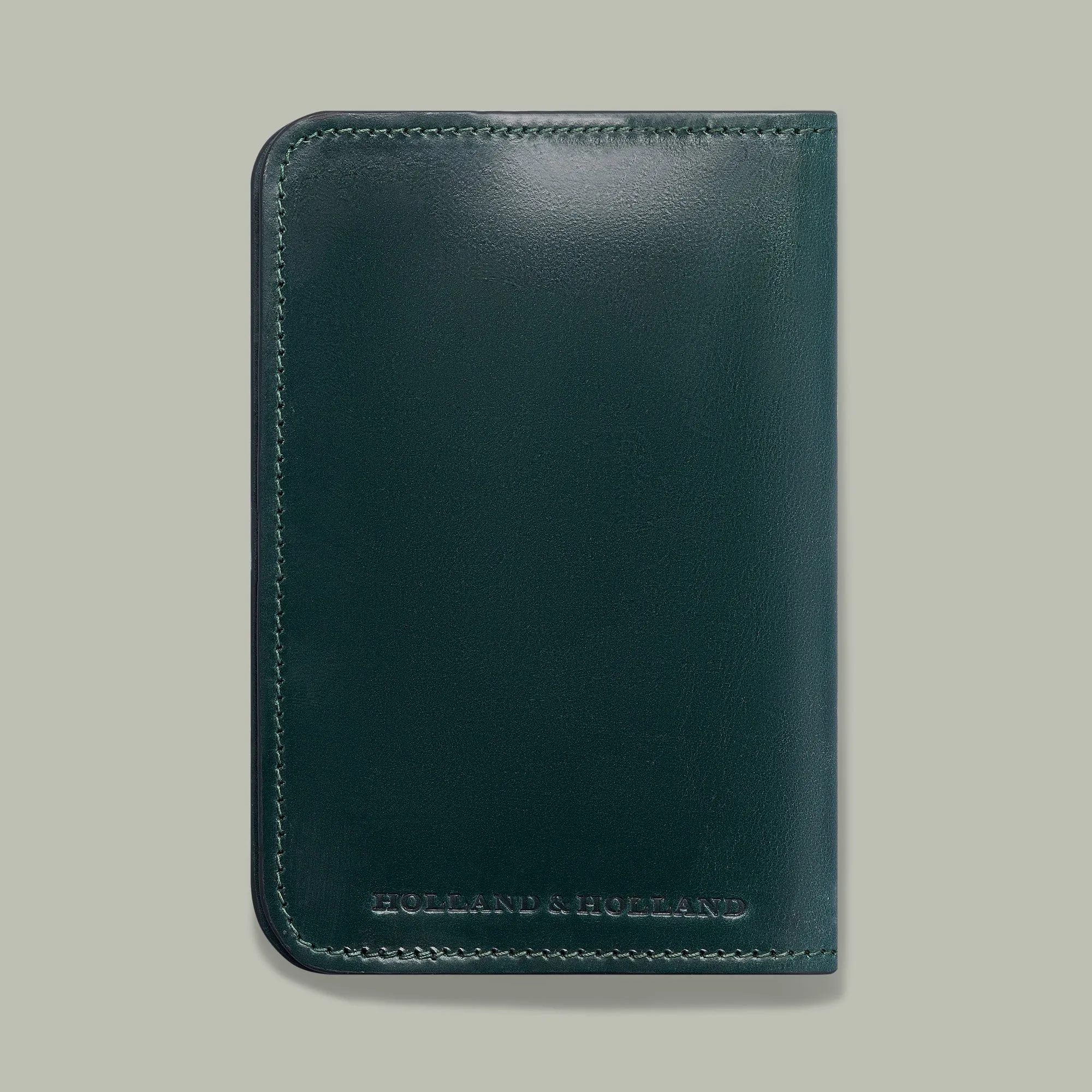 Noble Leather Passport Cover - H&H Green