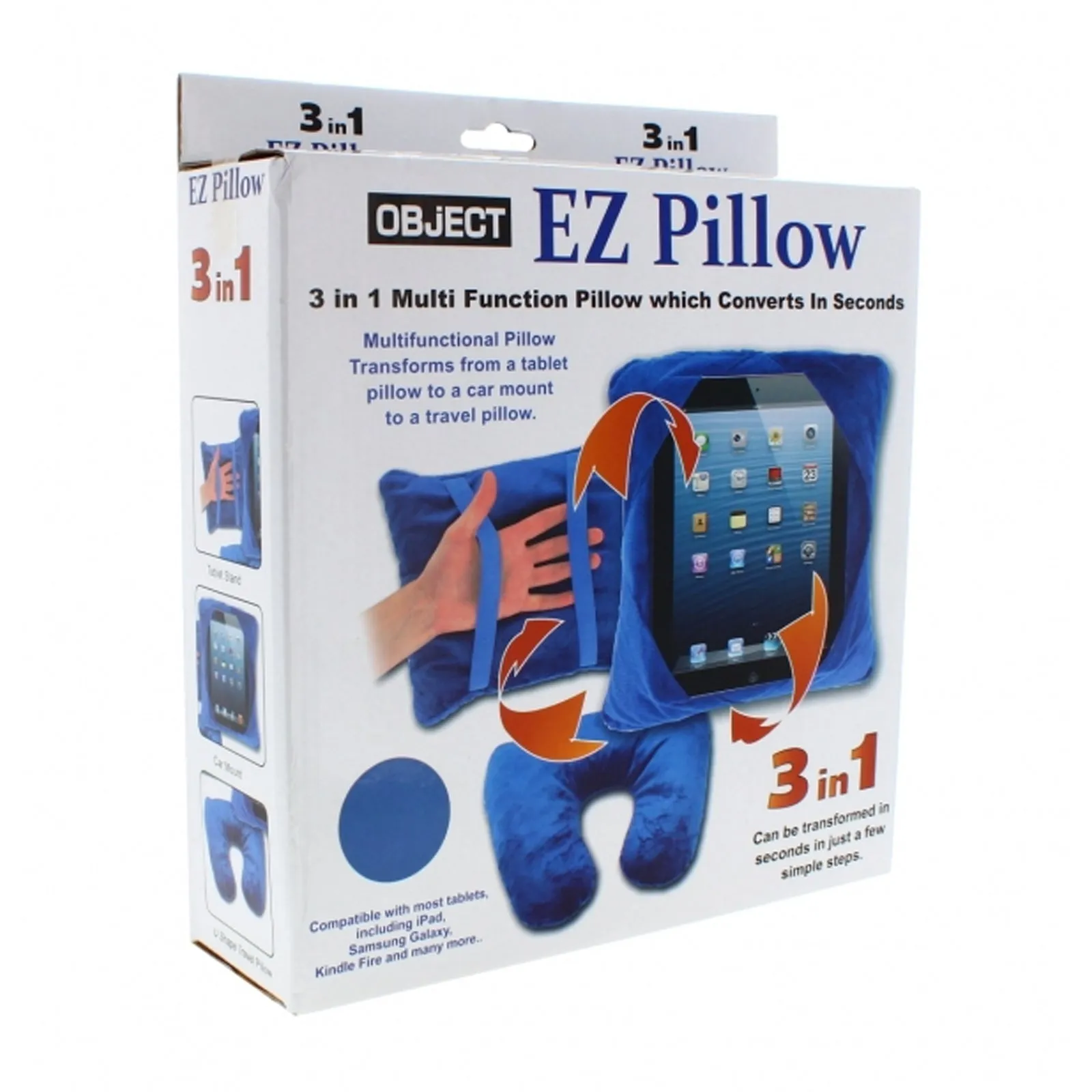 OBjECT 3 In 1 Travel Ez Pillow