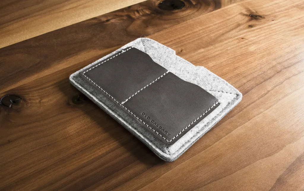 Old Calgary Passport Wallet - Concrete