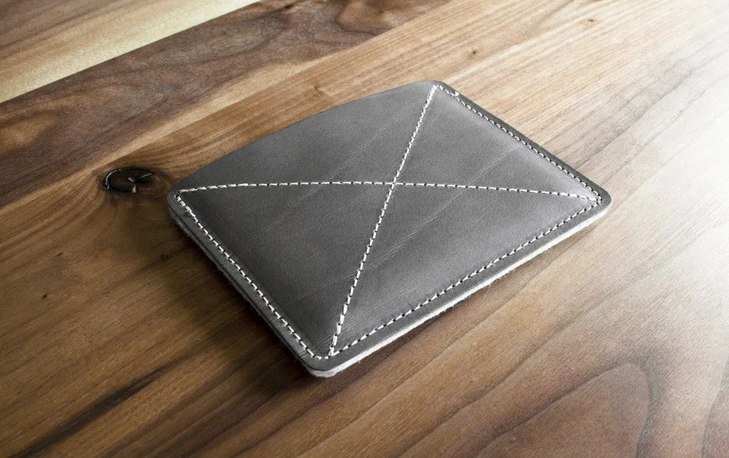 Old Calgary Passport Wallet - Concrete