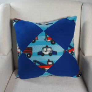 Pillows - Accent - Emergency Vehicles - Fleeces Pieces - 18 inch