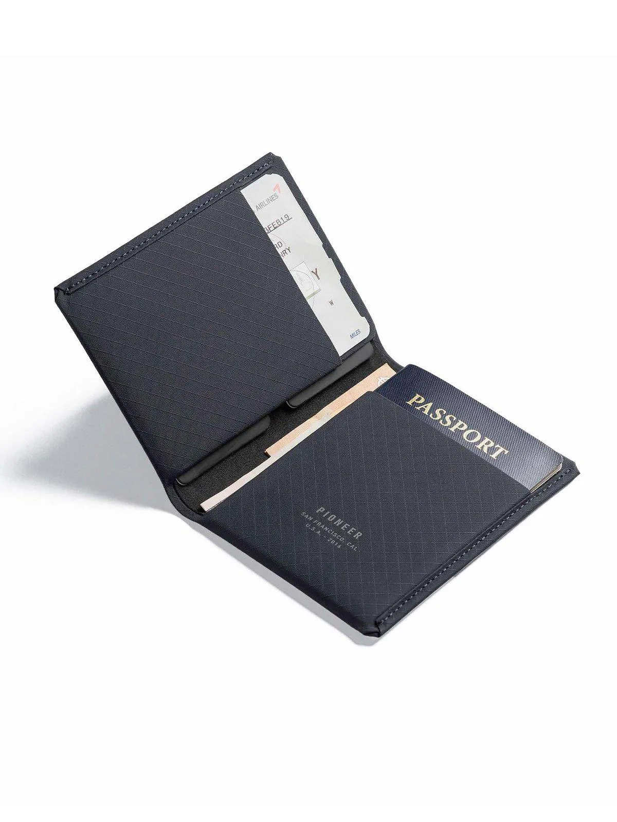 Pioneer Passport Wallet 3PN Navy