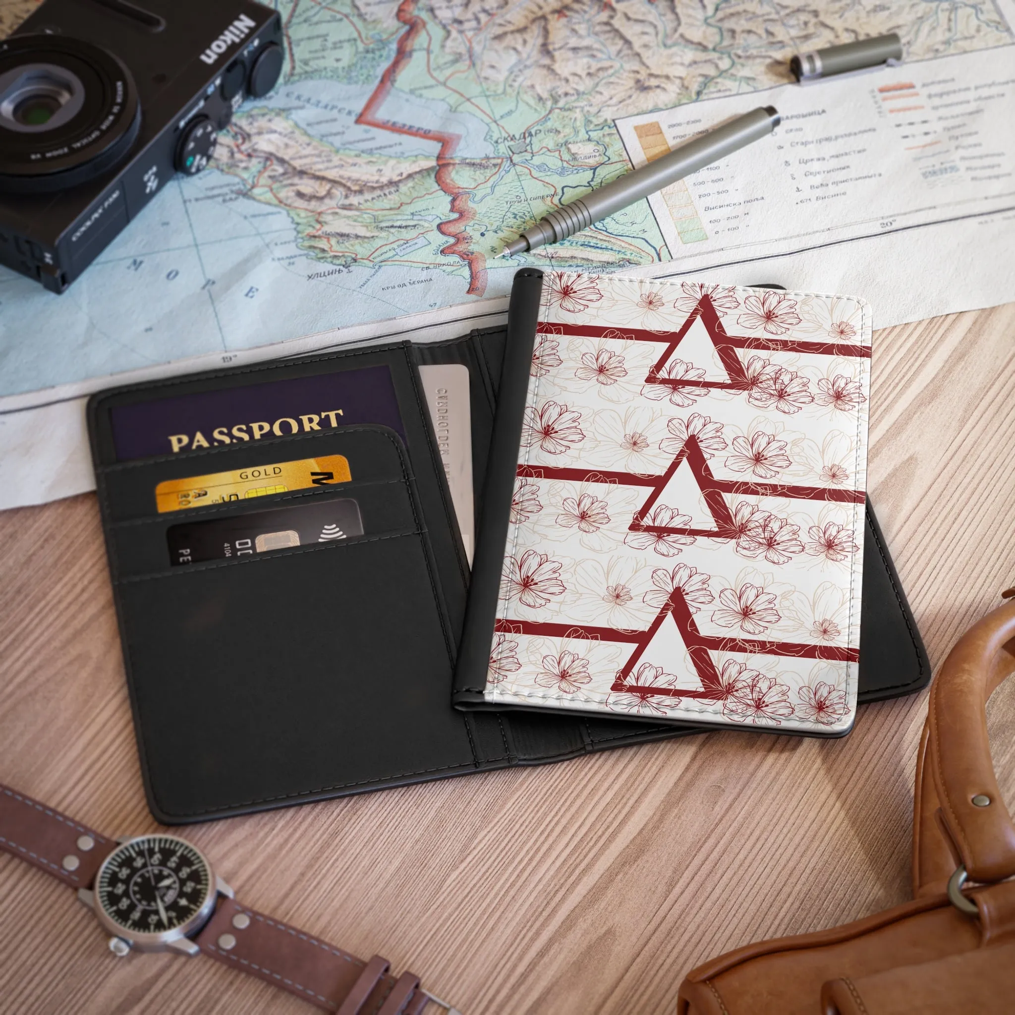 Pyramid Perfection Passport Cover