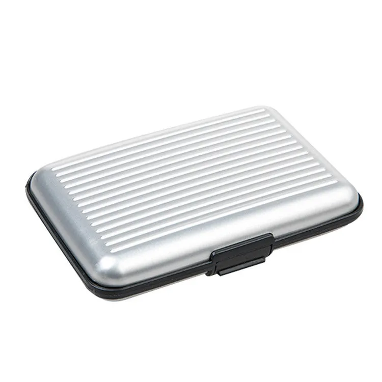 Rfid Aluminum Anti-Theft Wallet Card Holder