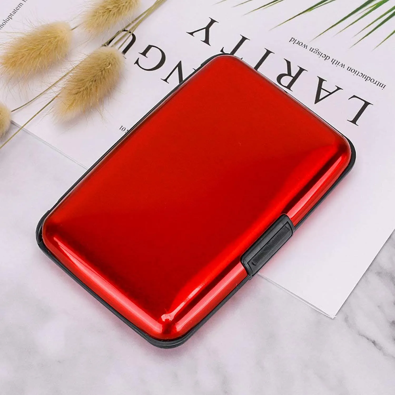 Rfid Aluminum Anti-Theft Wallet Card Holder