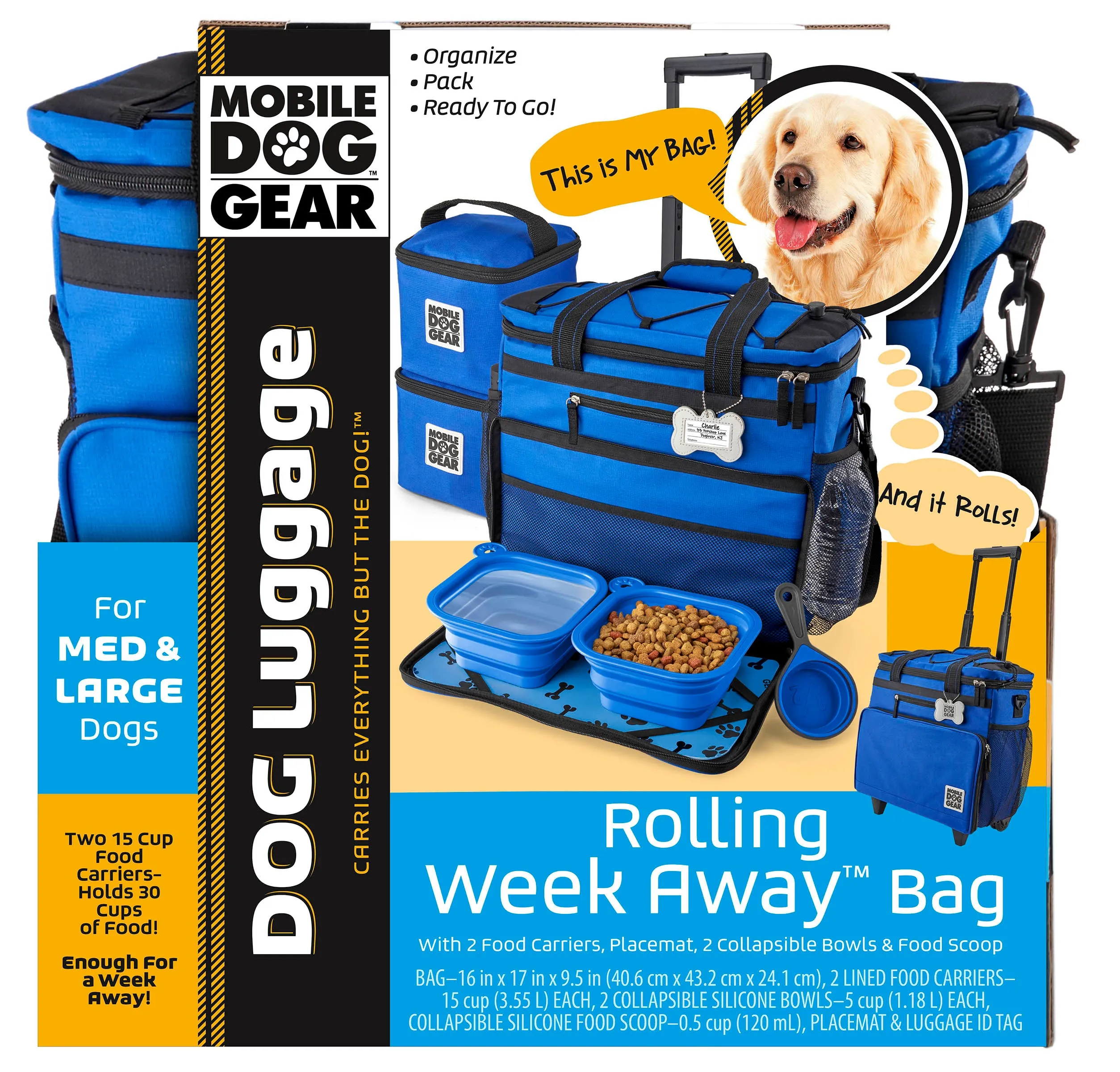 Rolling Week Away Bag TM