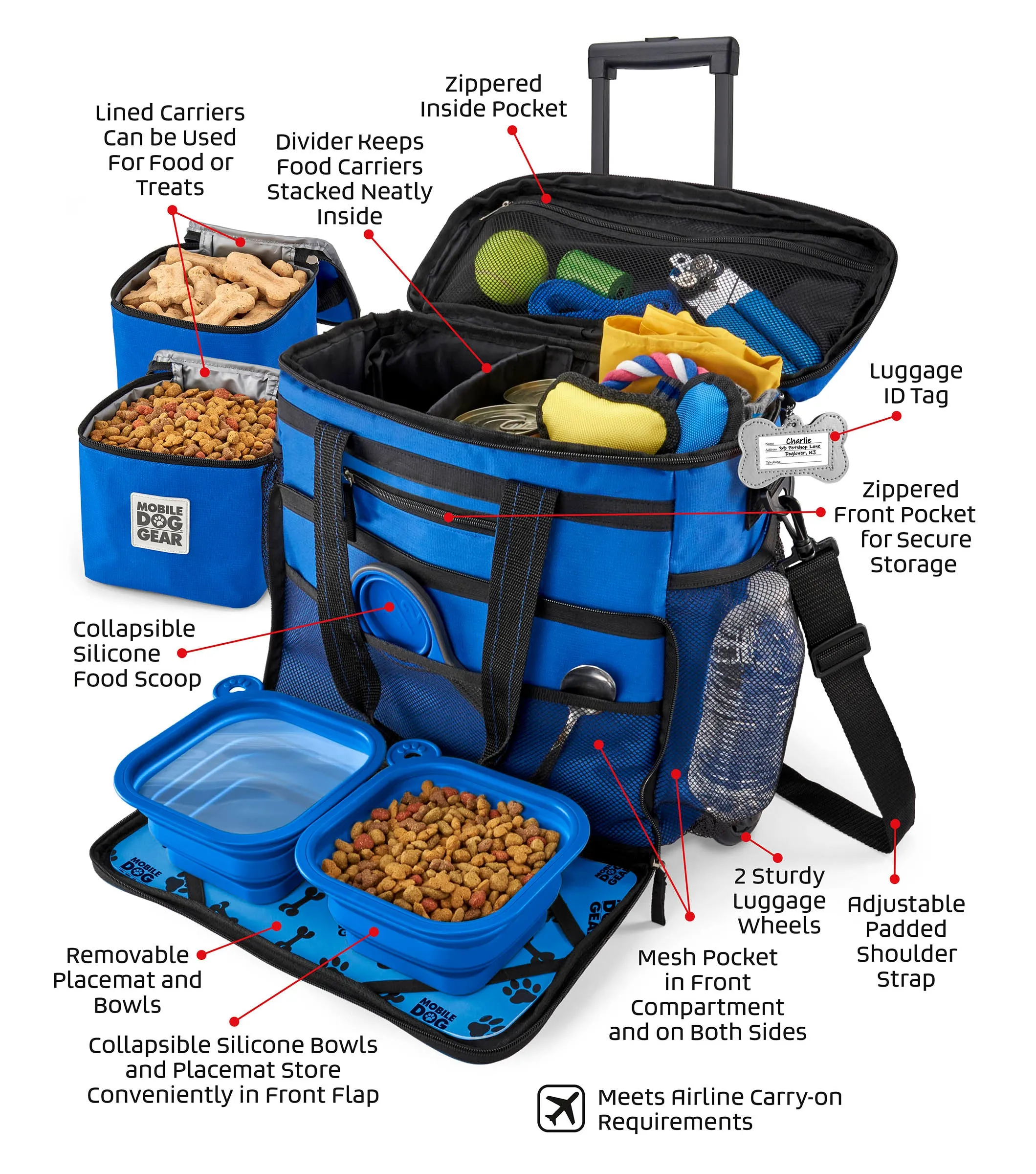 Rolling Week Away Bag TM