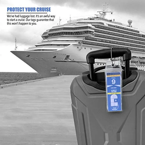 Royal Caribbean Luggage Tag Holders by Cruise On