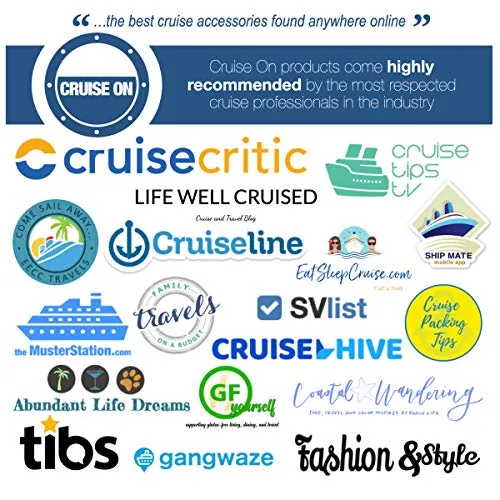 Royal Caribbean Luggage Tag Holders by Cruise On