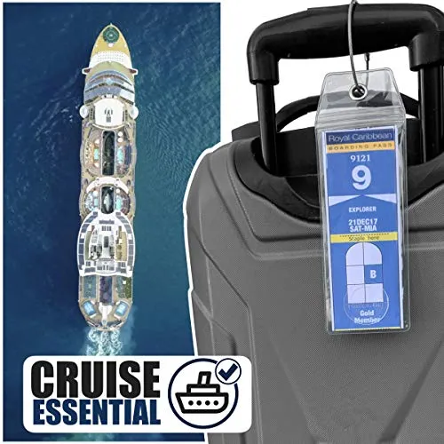 Royal Caribbean Luggage Tag Holders by Cruise On