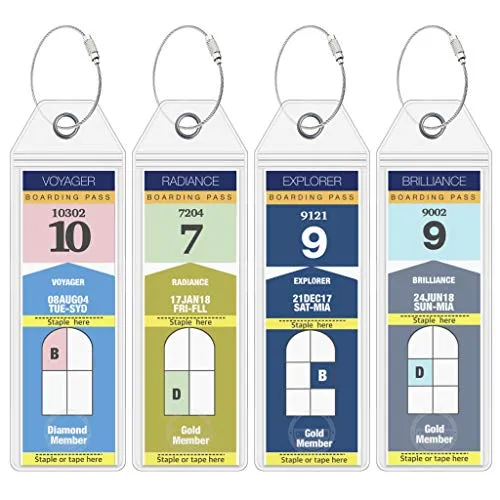 Royal Caribbean Luggage Tag Holders by Cruise On