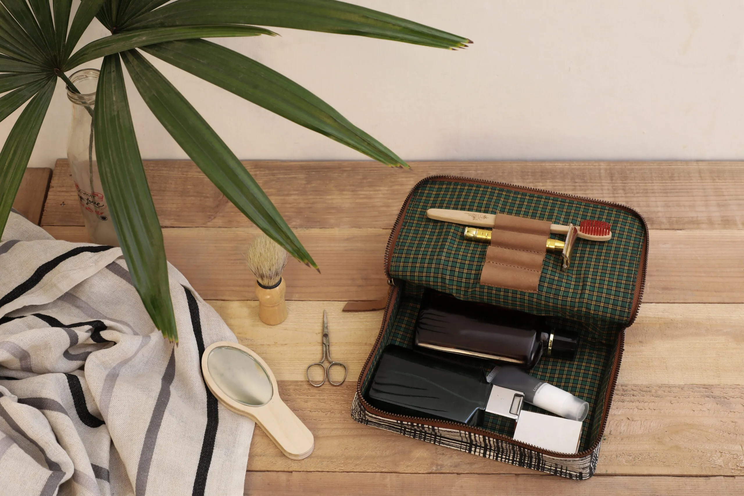 Shavers Kit - Kora Canvas & Leather
