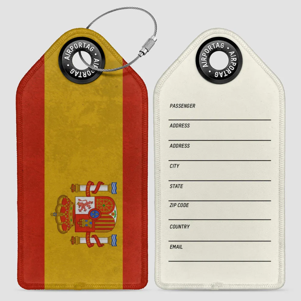 Spanish Flag - Luggage Tag