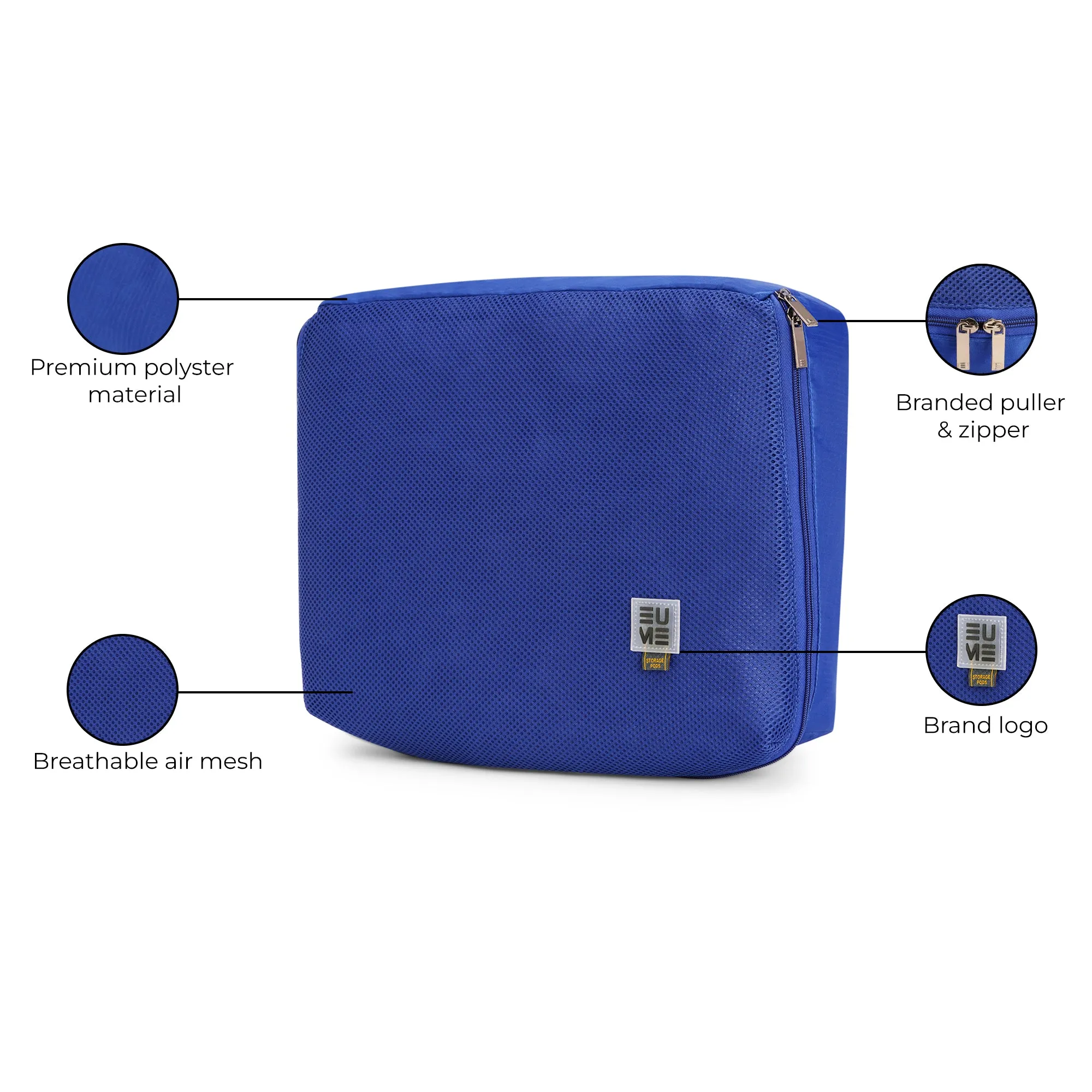 Storage Pods - Packing Cubes - Set of 6