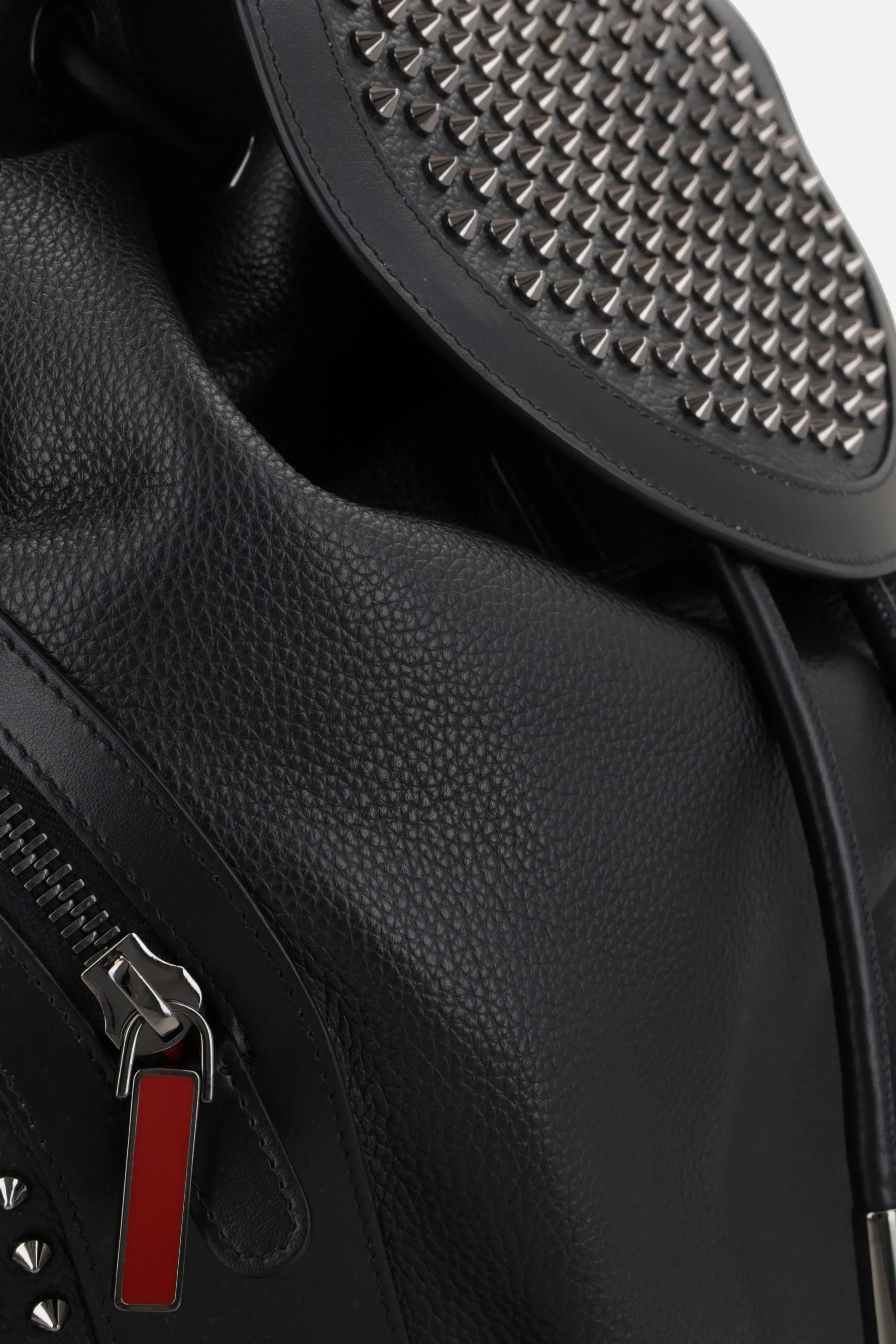 Studded Leather Backpack