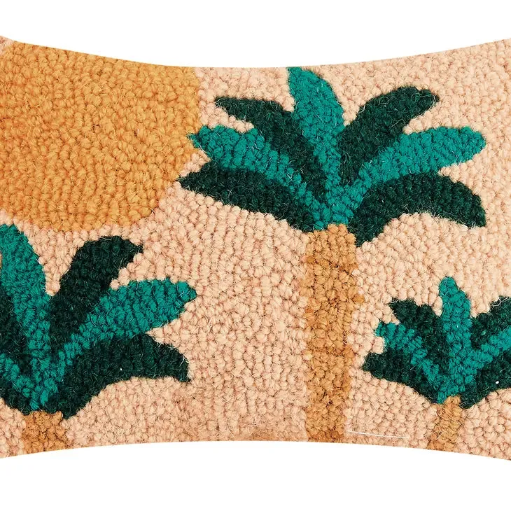 SUNSET PALM TREES 🌴 Hook Pillow