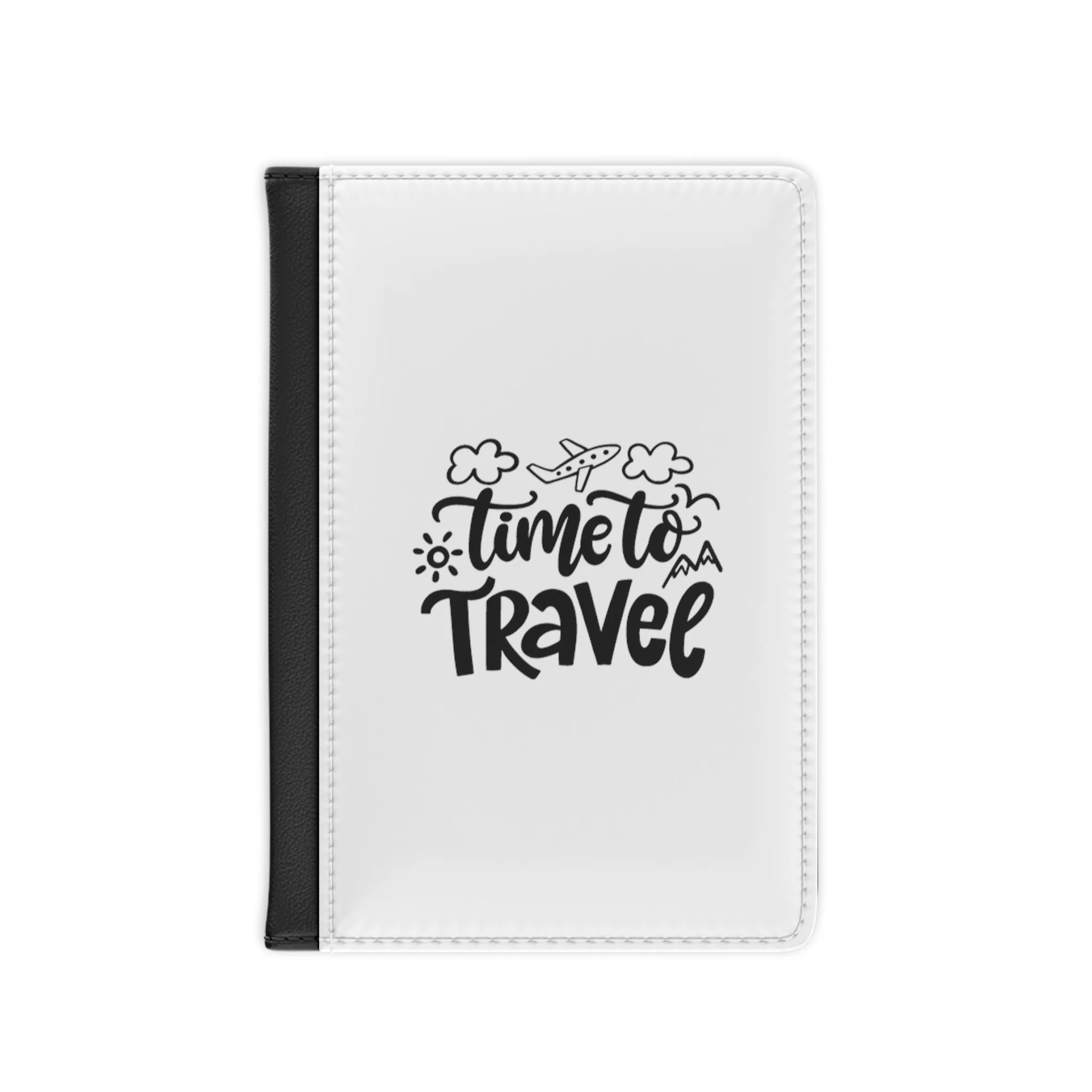 Time To Travel Passport Cover