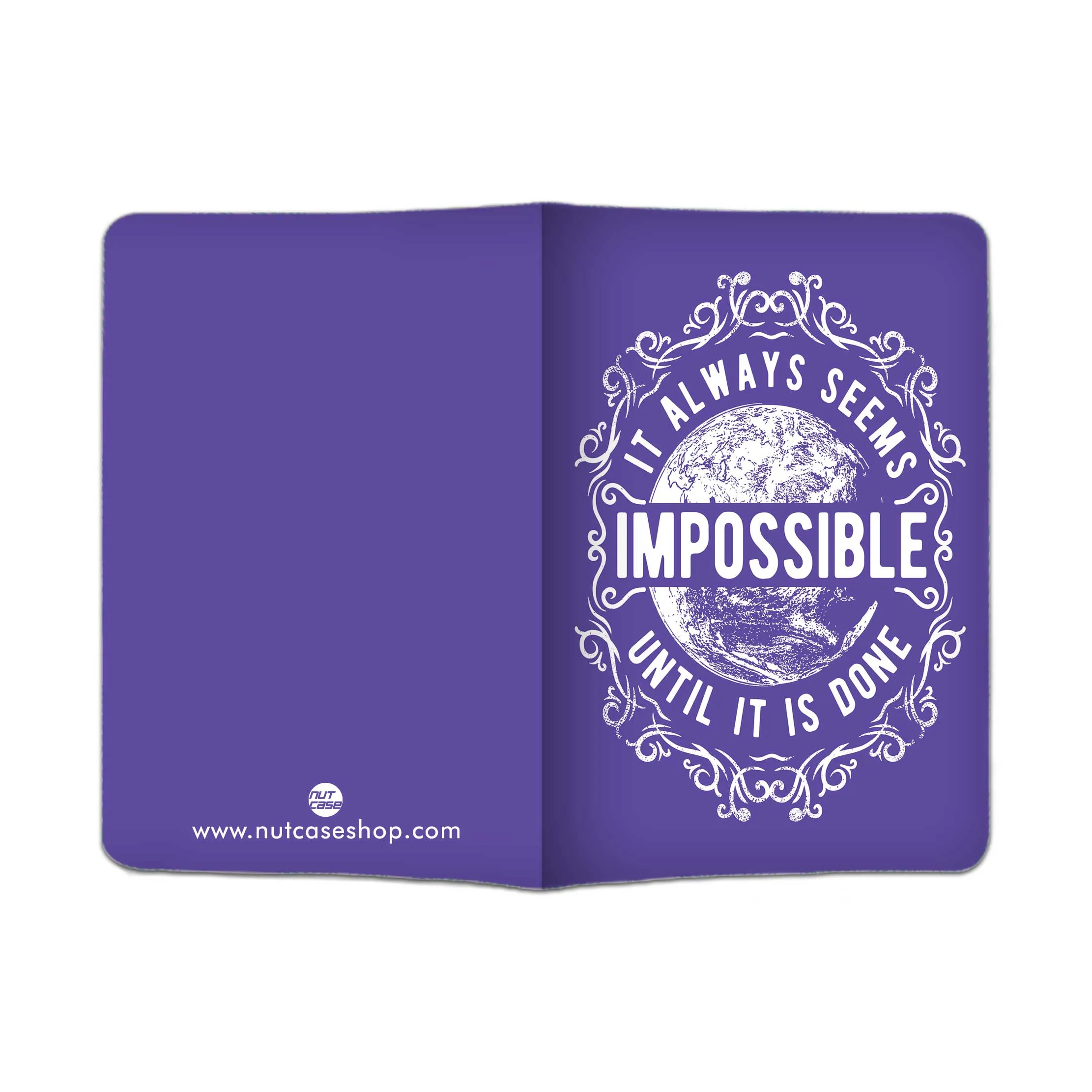 Travel Passport Holder Travel Case with Luggage Tag - Impossible