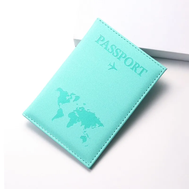 Travel Passport Holder with Card Organizer