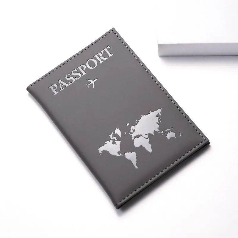Travel Passport Holder with Card Organizer
