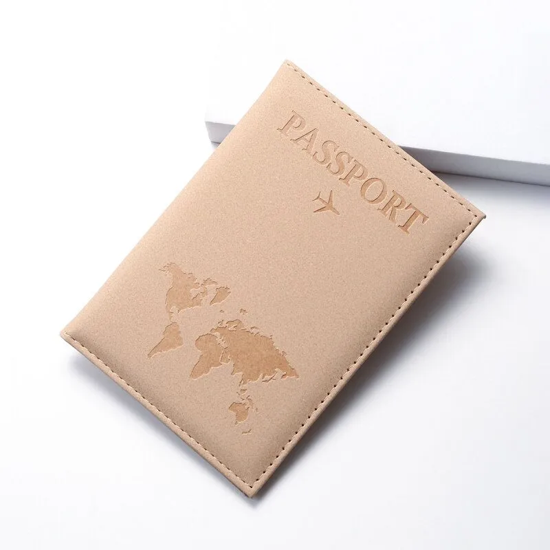 Travel Passport Holder with Card Organizer