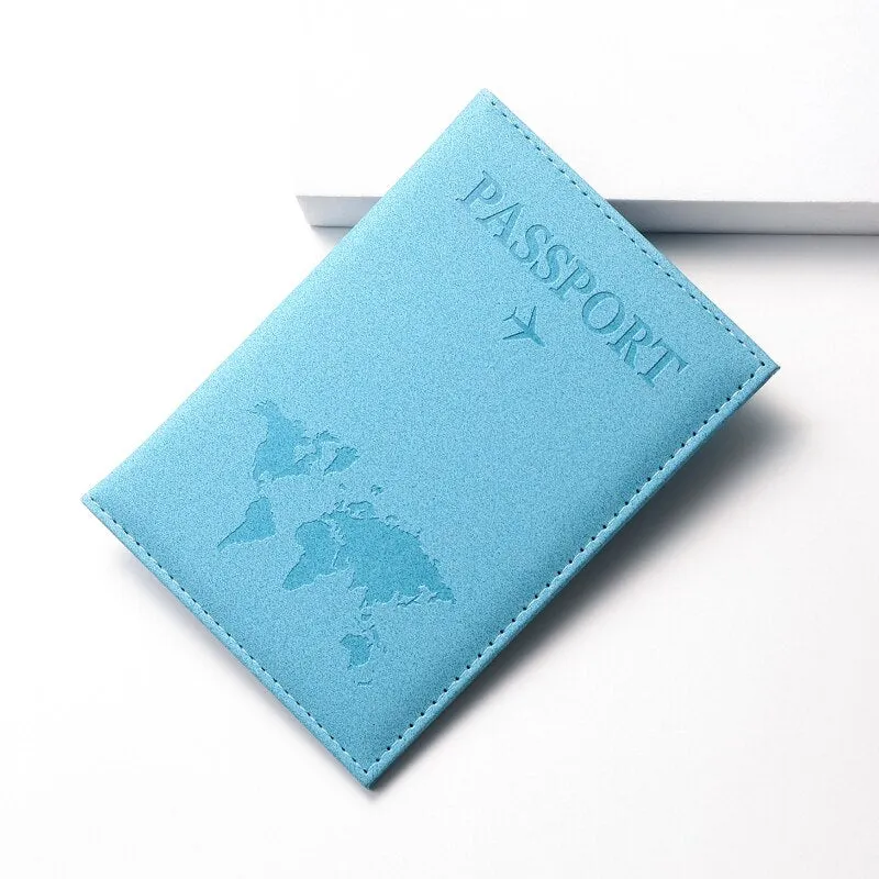 Travel Passport Holder with Card Organizer