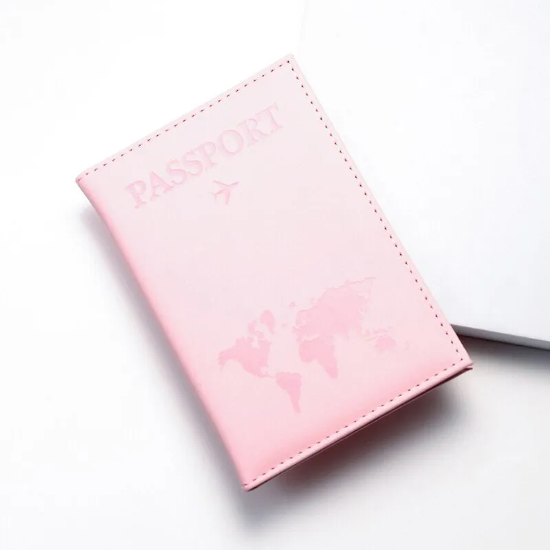 Travel Passport Holder with Card Organizer