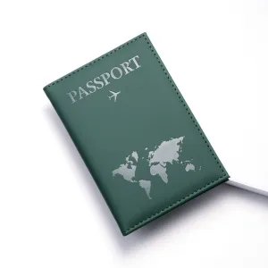 Travel Passport Holder with Card Organizer