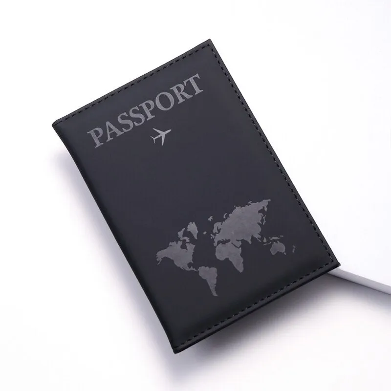 Travel Passport Holder with Card Organizer
