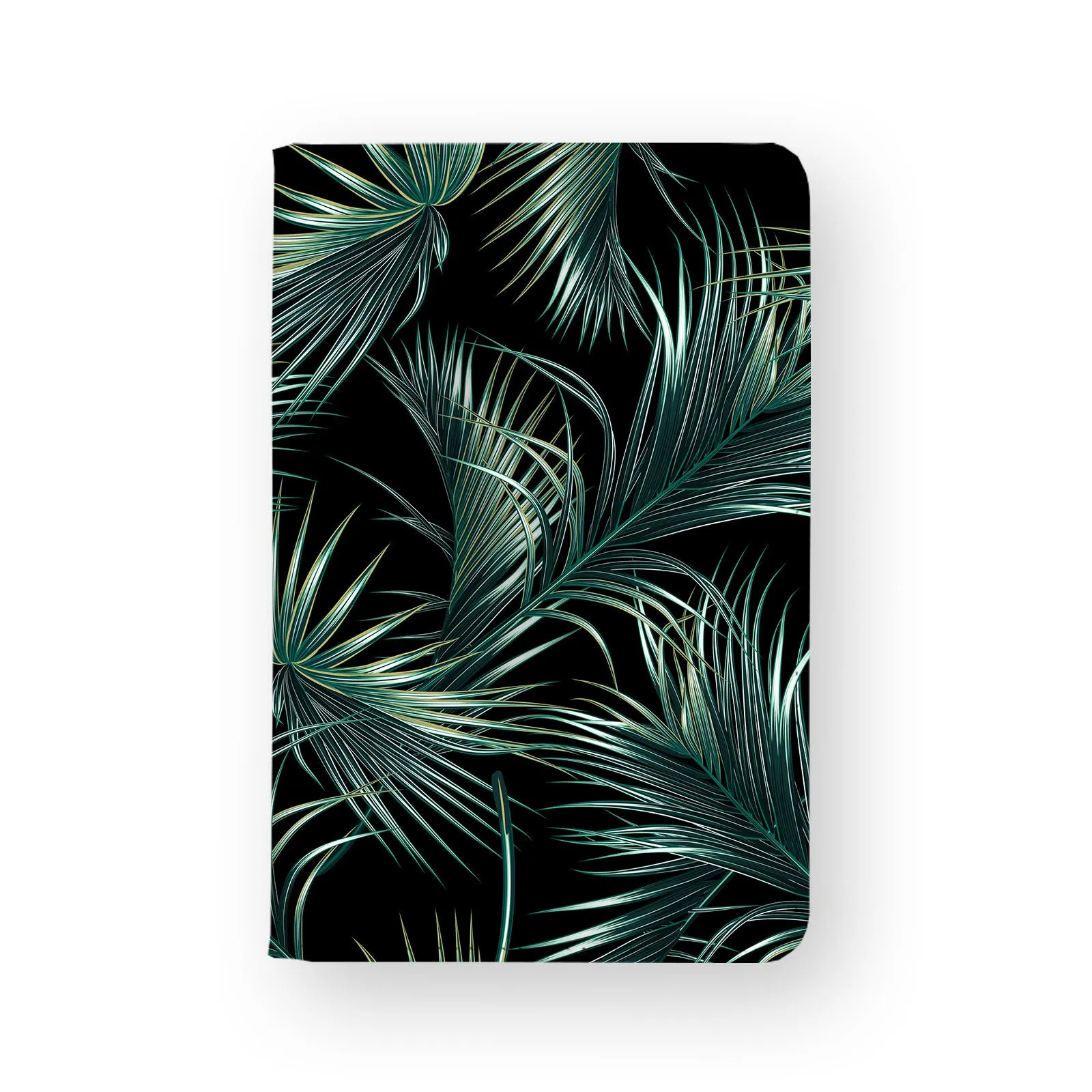 Travel Wallet - Black Flower
