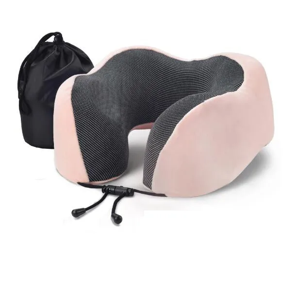 U Shaped Memory Foam Soft Luxury Travel Pillow