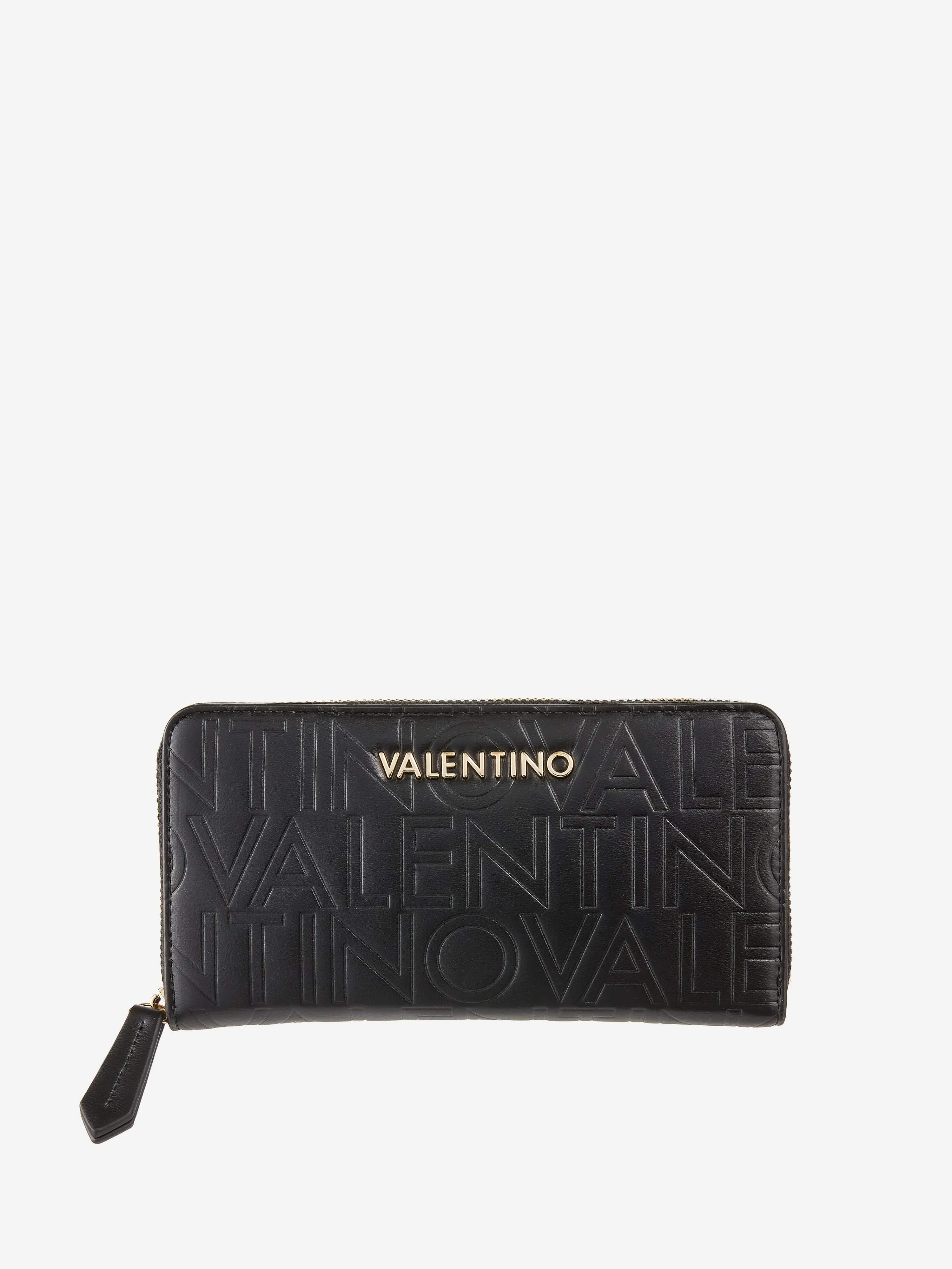 Valentino Girls Lio Re Zip Around Wallet in Black (19cm)