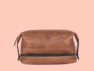 Venture  Leather Washbag