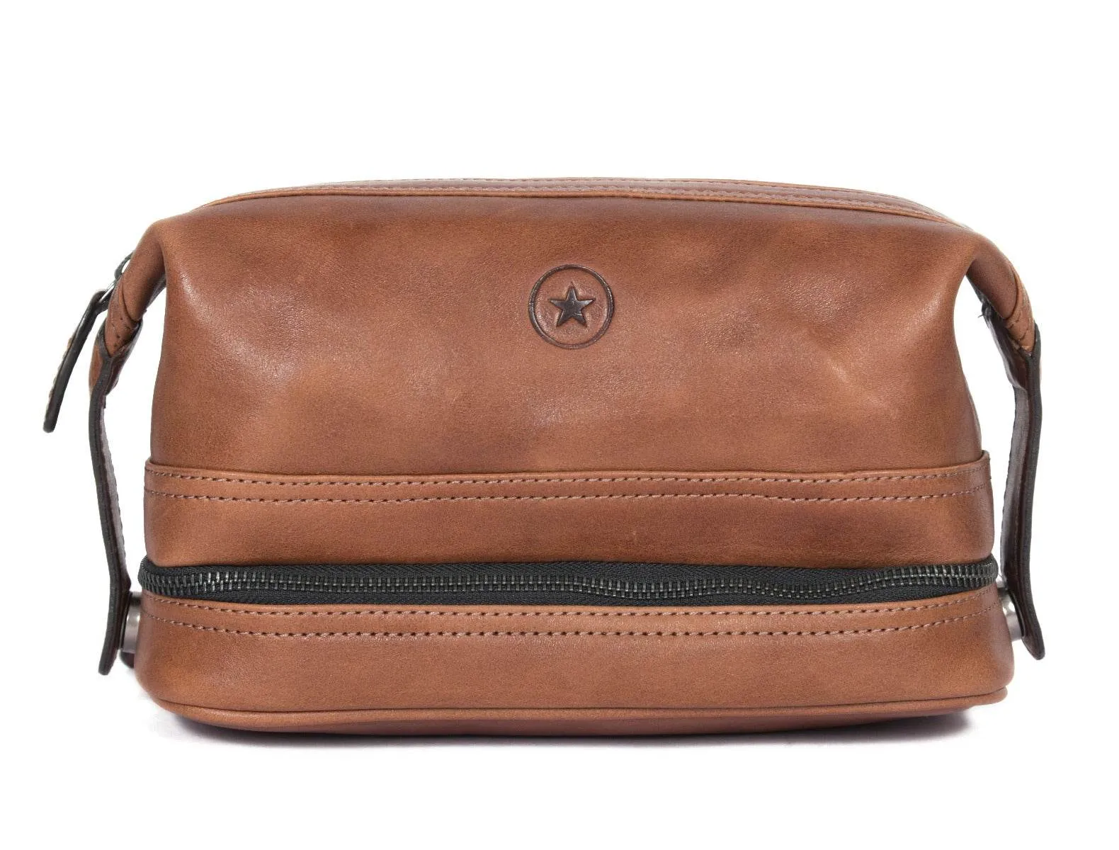 Venture  Leather Washbag