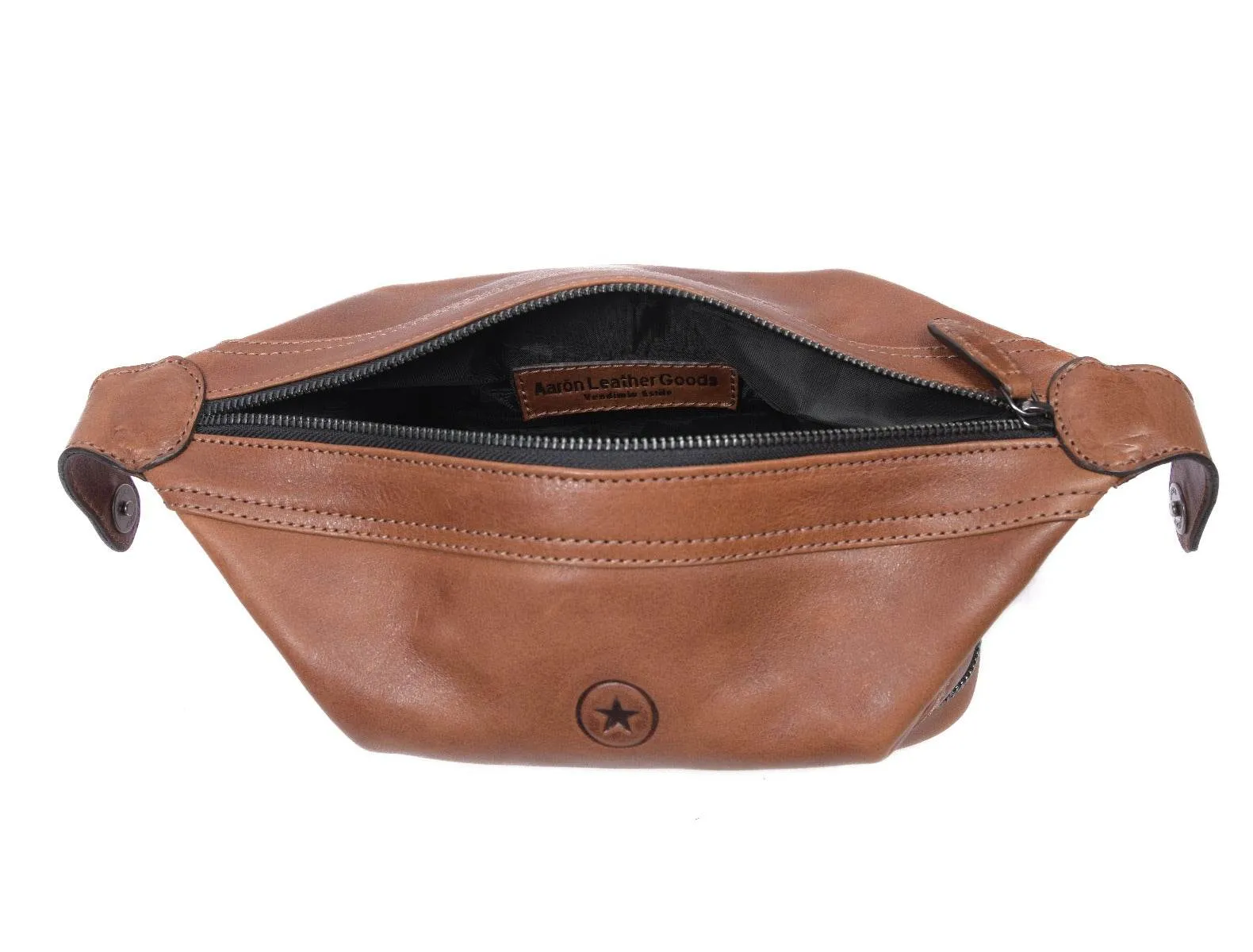 Venture  Leather Washbag