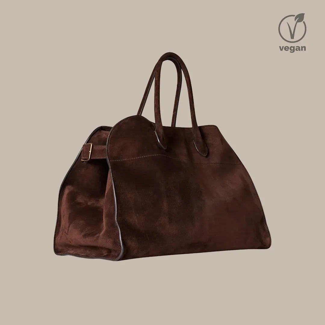 Vorina Suede Tote Bag