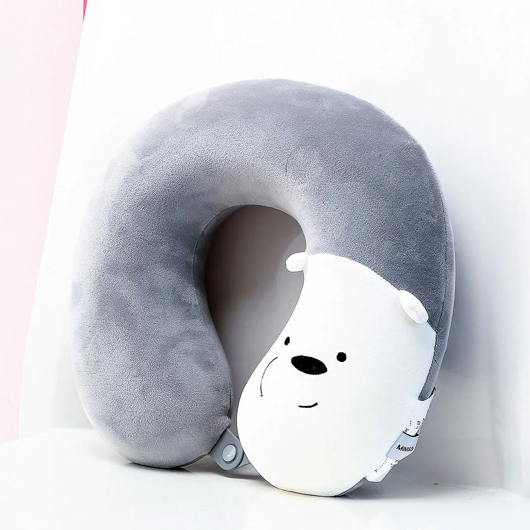 We Bare Bears- Memory Foam U-shaped Pillow